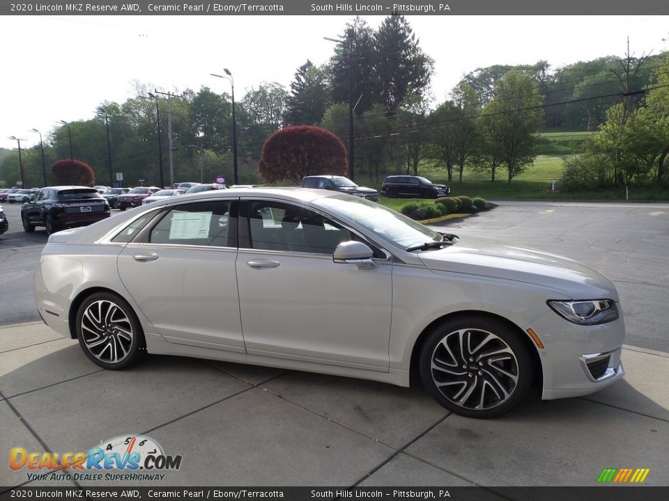 2020 Lincoln MKZ Reserve AWD Ceramic Pearl / Ebony/Terracotta Photo #7