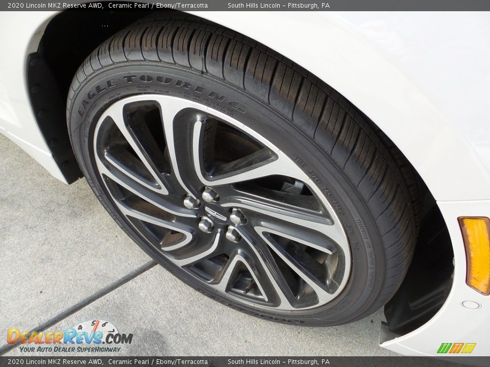 2020 Lincoln MKZ Reserve AWD Ceramic Pearl / Ebony/Terracotta Photo #10