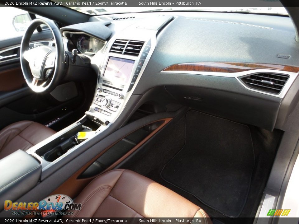 2020 Lincoln MKZ Reserve AWD Ceramic Pearl / Ebony/Terracotta Photo #12