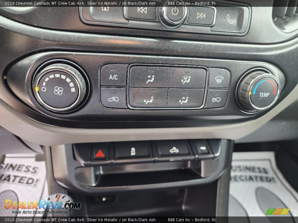 2019 Chevrolet Colorado WT Crew Cab 4x4 Silver Ice Metallic / Jet Black/Dark Ash Photo #14