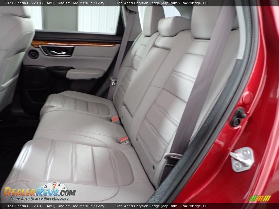 2021 Honda CR-V EX-L AWD Radiant Red Metallic / Gray Photo #26