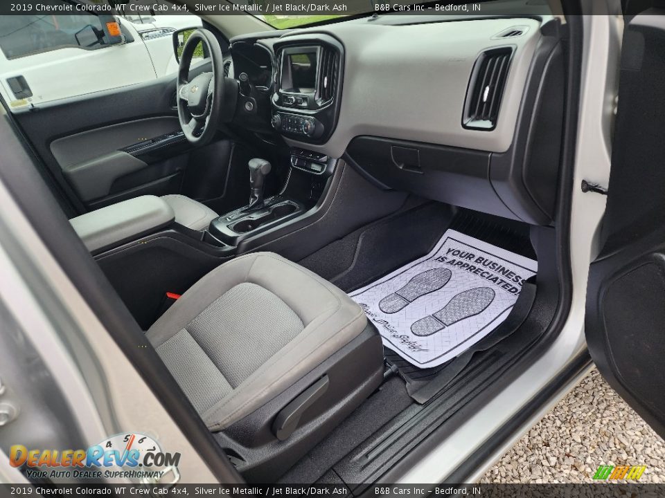 2019 Chevrolet Colorado WT Crew Cab 4x4 Silver Ice Metallic / Jet Black/Dark Ash Photo #20