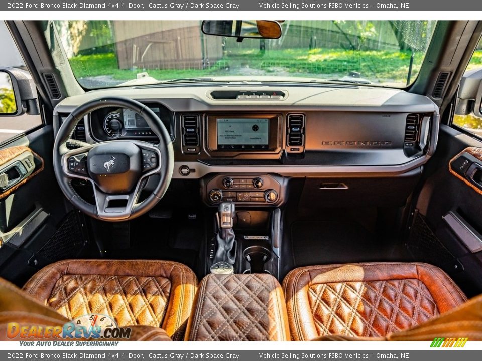 2022 Ford Bronco Black Diamond 4x4 4-Door Cactus Gray / Dark Space Gray Photo #2