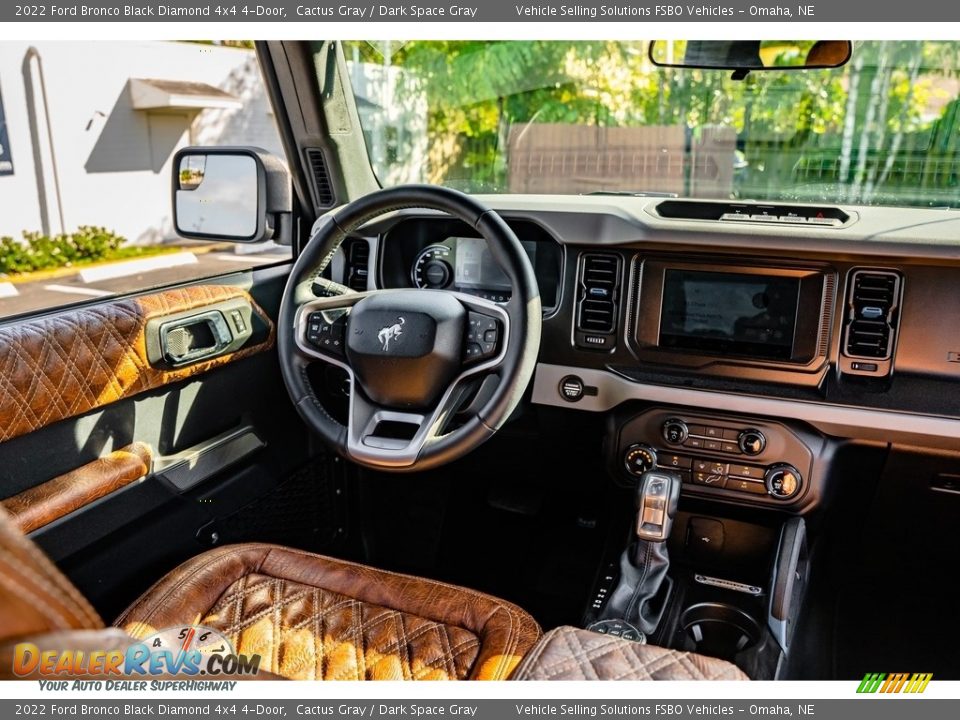 2022 Ford Bronco Black Diamond 4x4 4-Door Cactus Gray / Dark Space Gray Photo #3