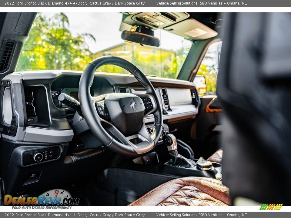 2022 Ford Bronco Black Diamond 4x4 4-Door Cactus Gray / Dark Space Gray Photo #6