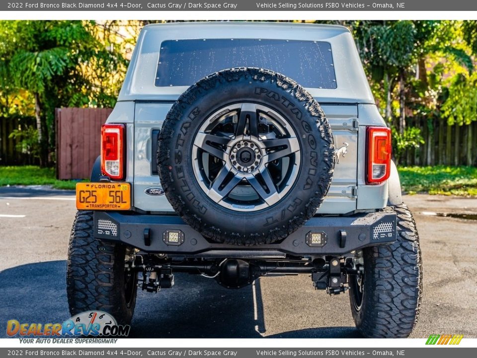 2022 Ford Bronco Black Diamond 4x4 4-Door Cactus Gray / Dark Space Gray Photo #15