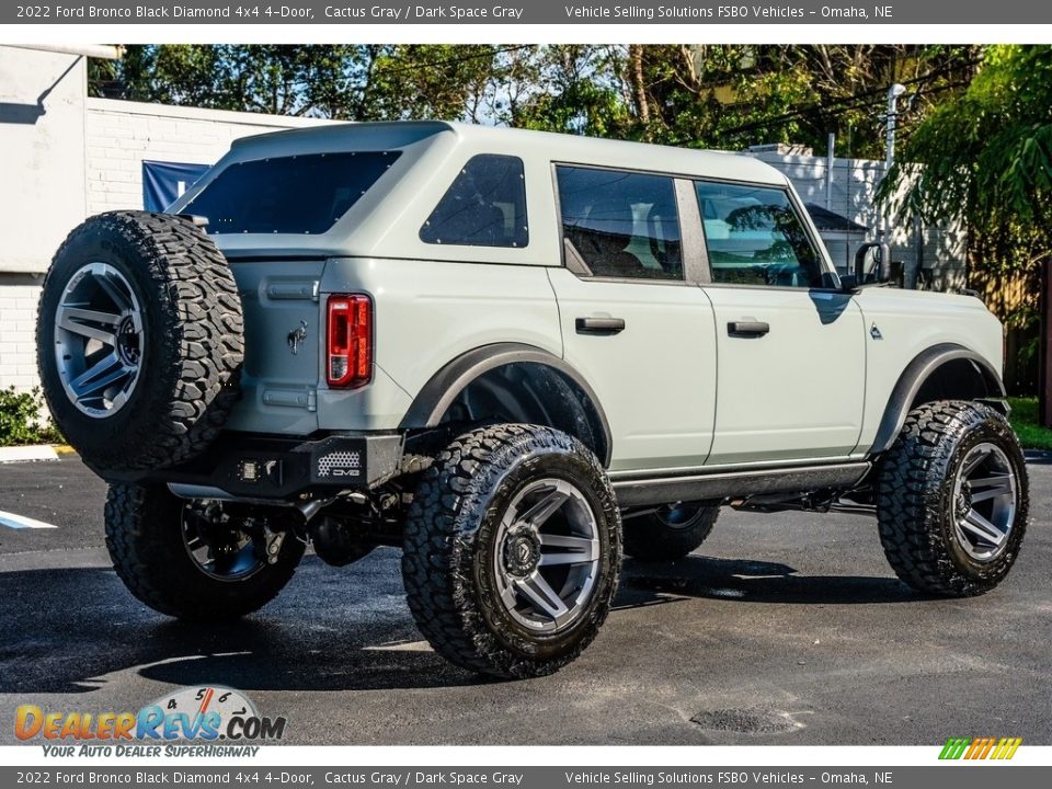 2022 Ford Bronco Black Diamond 4x4 4-Door Cactus Gray / Dark Space Gray Photo #16