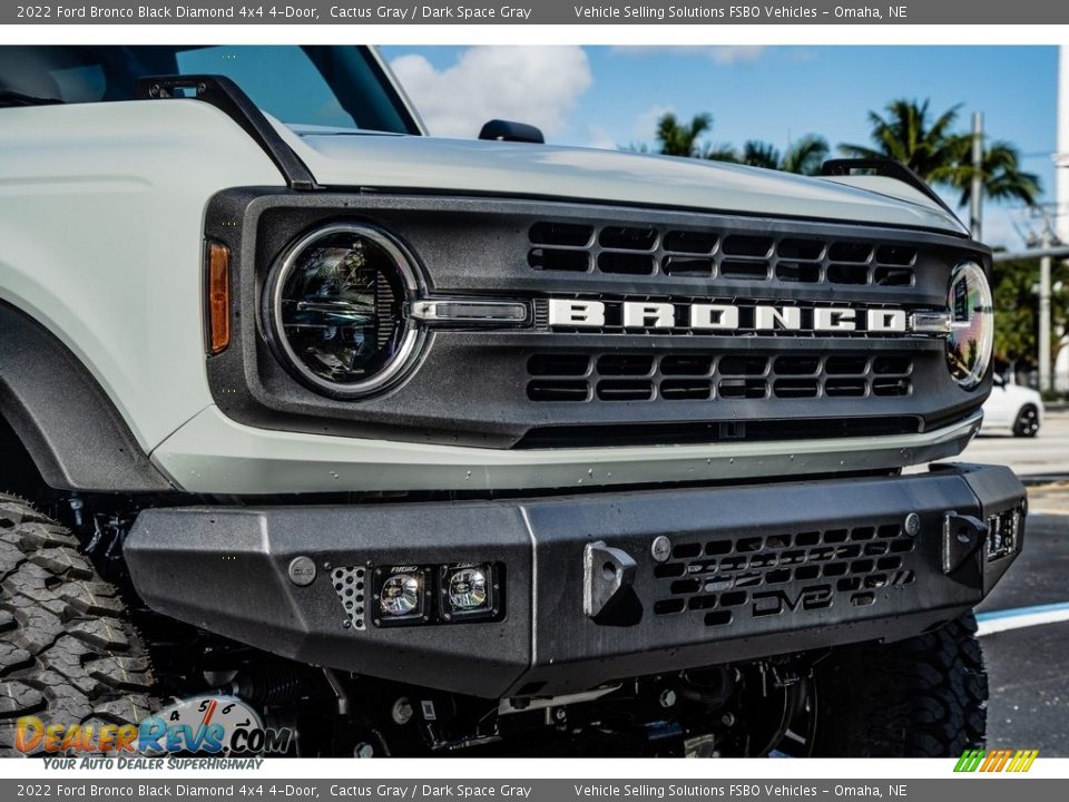 2022 Ford Bronco Black Diamond 4x4 4-Door Cactus Gray / Dark Space Gray Photo #20