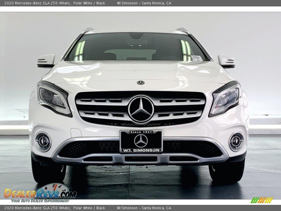 2020 Mercedes-Benz GLA 250 4Matic Polar White / Black Photo #2