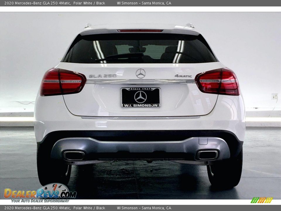 2020 Mercedes-Benz GLA 250 4Matic Polar White / Black Photo #3