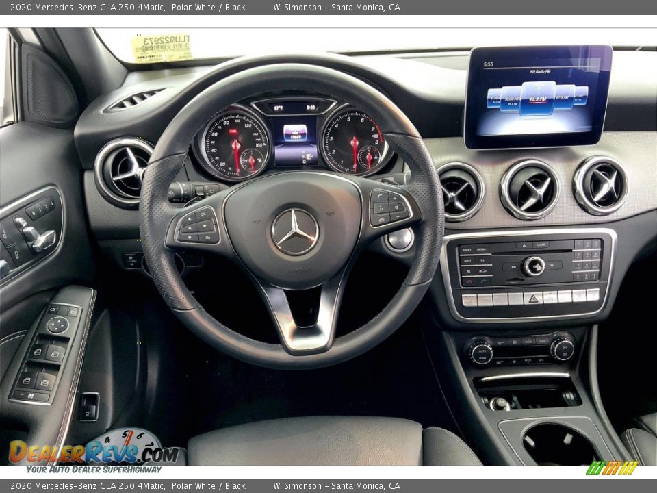 2020 Mercedes-Benz GLA 250 4Matic Polar White / Black Photo #4