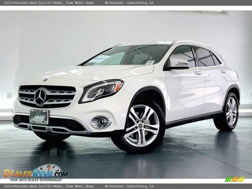 2020 Mercedes-Benz GLA 250 4Matic Polar White / Black Photo #12