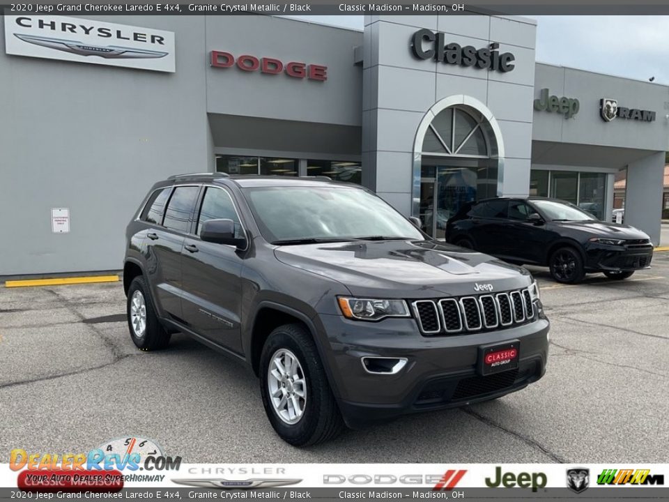 2020 Jeep Grand Cherokee Laredo E 4x4 Granite Crystal Metallic / Black Photo #1