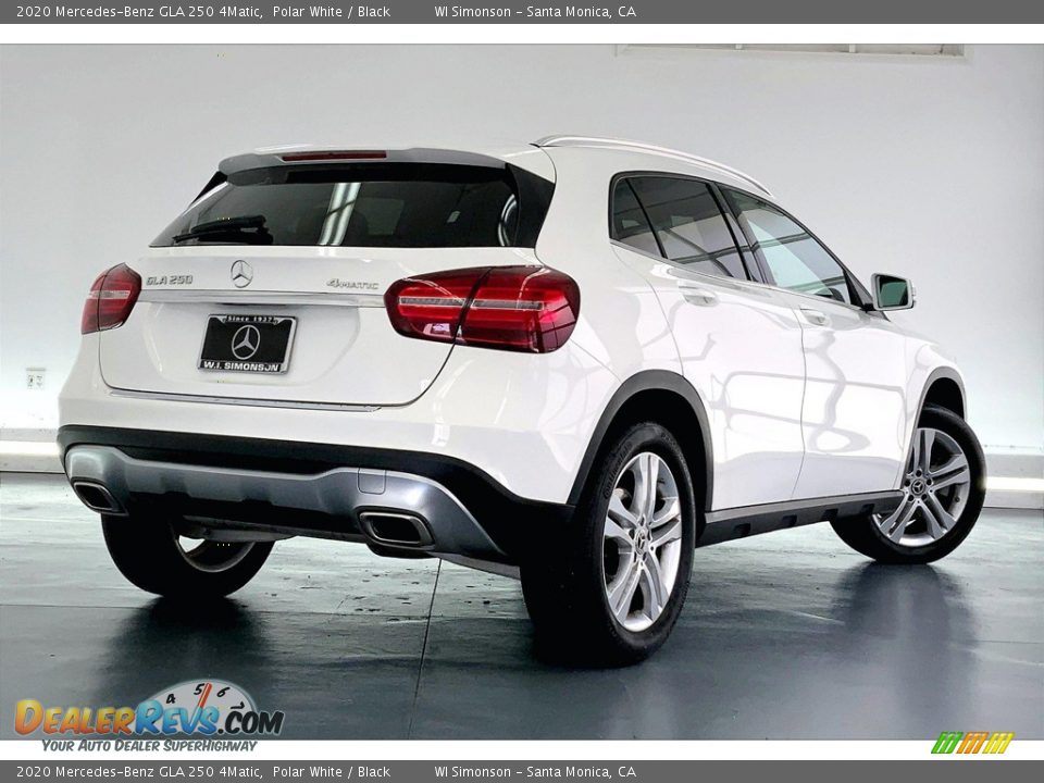 2020 Mercedes-Benz GLA 250 4Matic Polar White / Black Photo #13