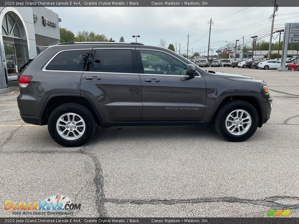 2020 Jeep Grand Cherokee Laredo E 4x4 Granite Crystal Metallic / Black Photo #8