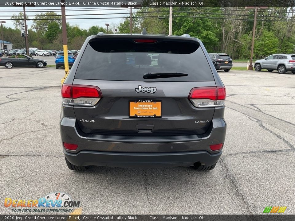 2020 Jeep Grand Cherokee Laredo E 4x4 Granite Crystal Metallic / Black Photo #10