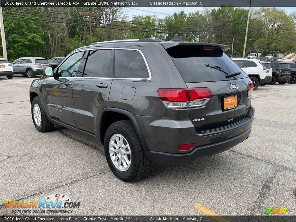 2020 Jeep Grand Cherokee Laredo E 4x4 Granite Crystal Metallic / Black Photo #11