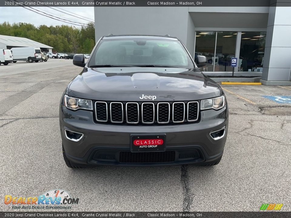 2020 Jeep Grand Cherokee Laredo E 4x4 Granite Crystal Metallic / Black Photo #12