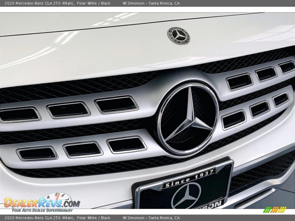 2020 Mercedes-Benz GLA 250 4Matic Polar White / Black Photo #29