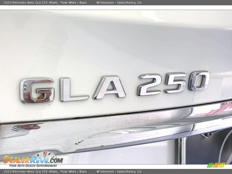 2020 Mercedes-Benz GLA 250 4Matic Polar White / Black Photo #30