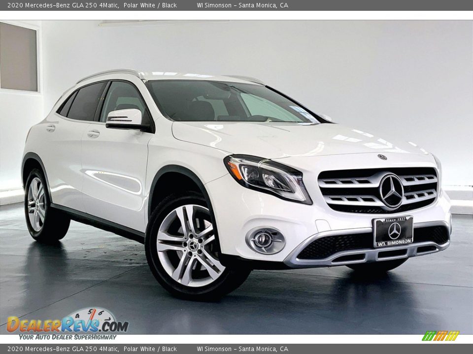 2020 Mercedes-Benz GLA 250 4Matic Polar White / Black Photo #33