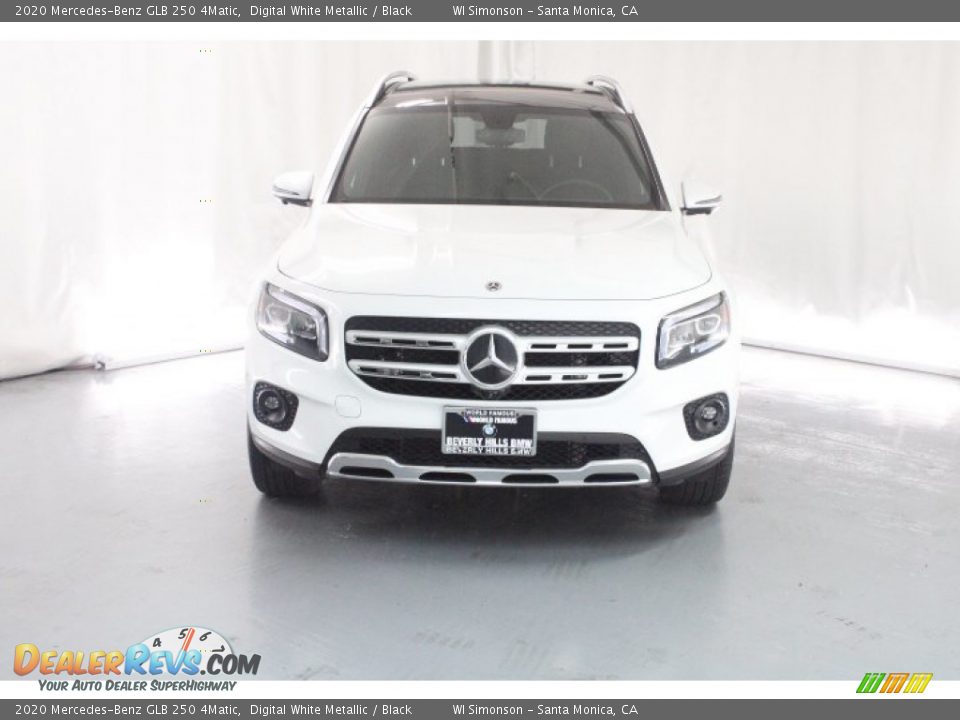 2020 Mercedes-Benz GLB 250 4Matic Digital White Metallic / Black Photo #2