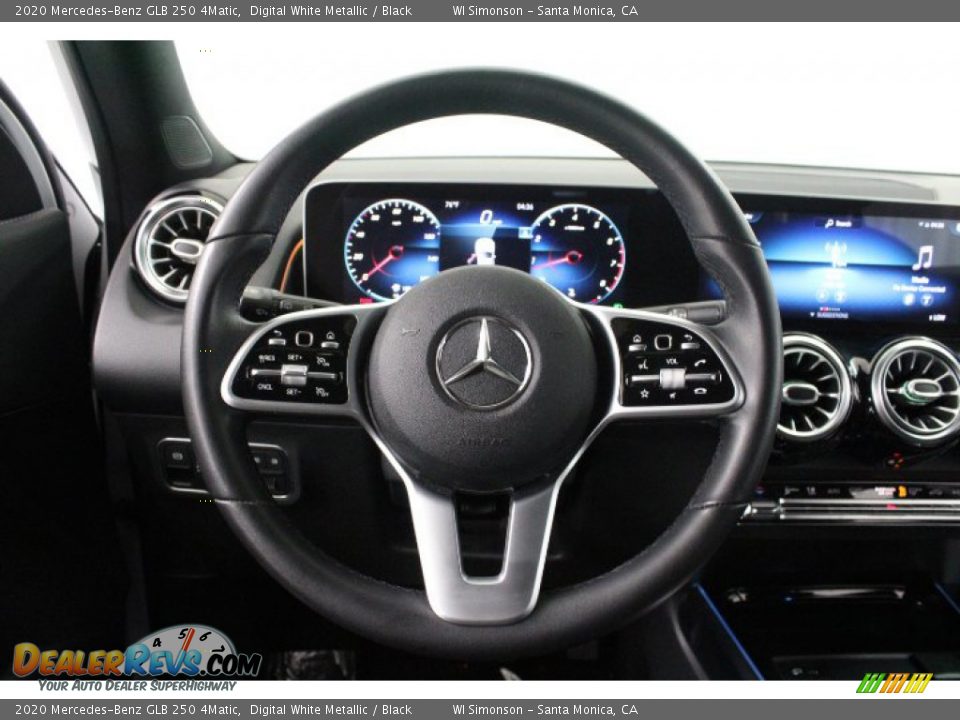 2020 Mercedes-Benz GLB 250 4Matic Digital White Metallic / Black Photo #13