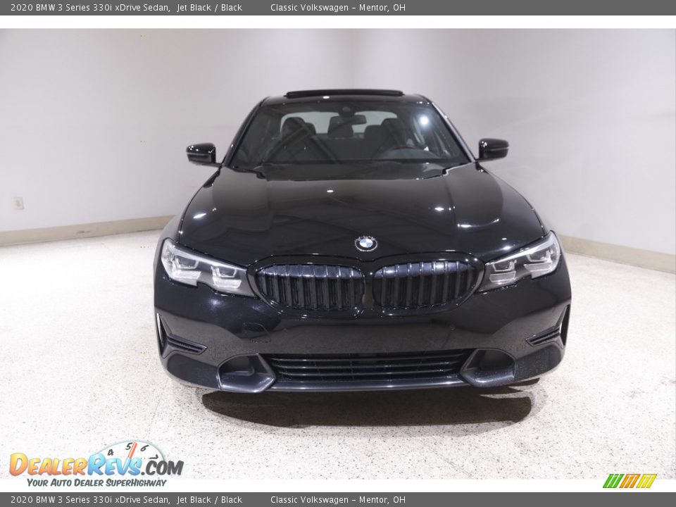 2020 BMW 3 Series 330i xDrive Sedan Jet Black / Black Photo #2