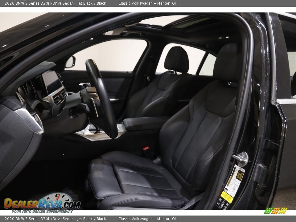 2020 BMW 3 Series 330i xDrive Sedan Jet Black / Black Photo #5