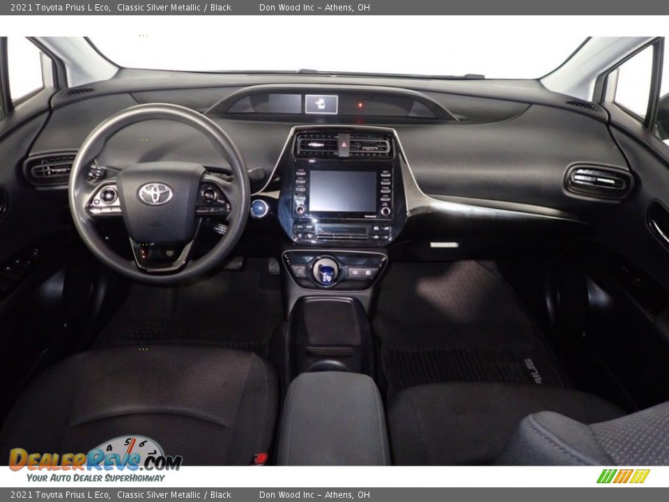 Dashboard of 2021 Toyota Prius L Eco Photo #20