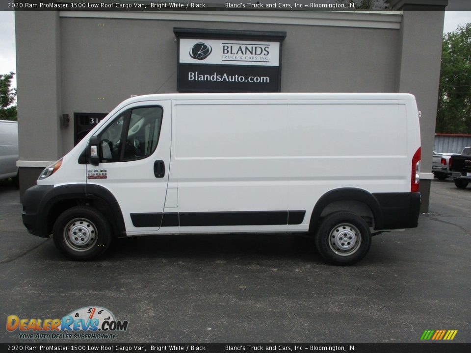 2020 Ram ProMaster 1500 Low Roof Cargo Van Bright White / Black Photo #1