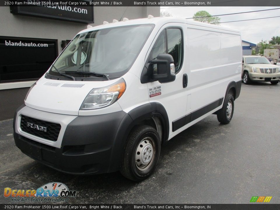 2020 Ram ProMaster 1500 Low Roof Cargo Van Bright White / Black Photo #2