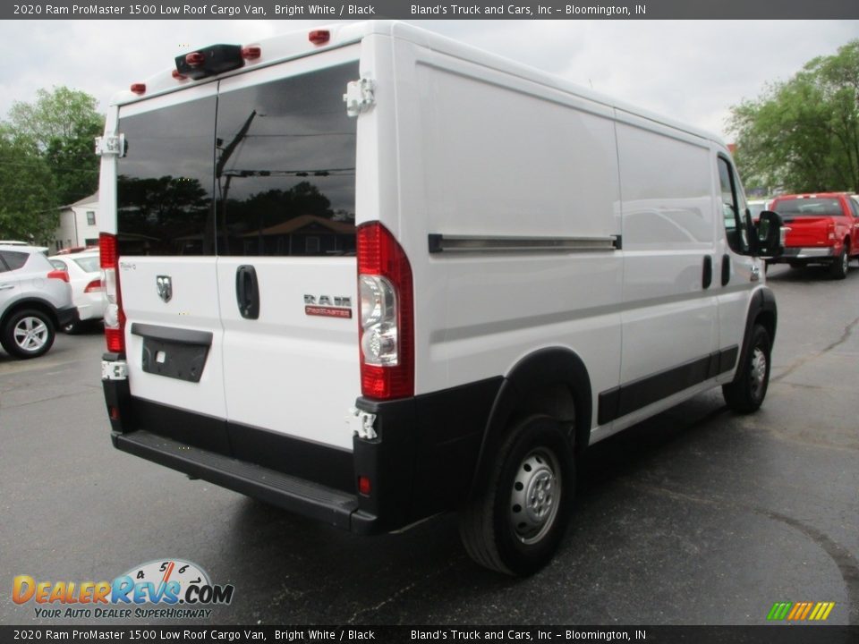 2020 Ram ProMaster 1500 Low Roof Cargo Van Bright White / Black Photo #4