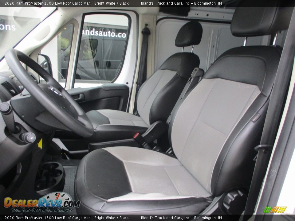 2020 Ram ProMaster 1500 Low Roof Cargo Van Bright White / Black Photo #7