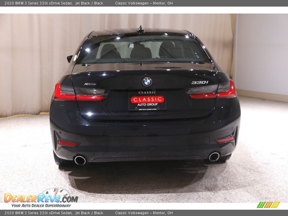2020 BMW 3 Series 330i xDrive Sedan Jet Black / Black Photo #21
