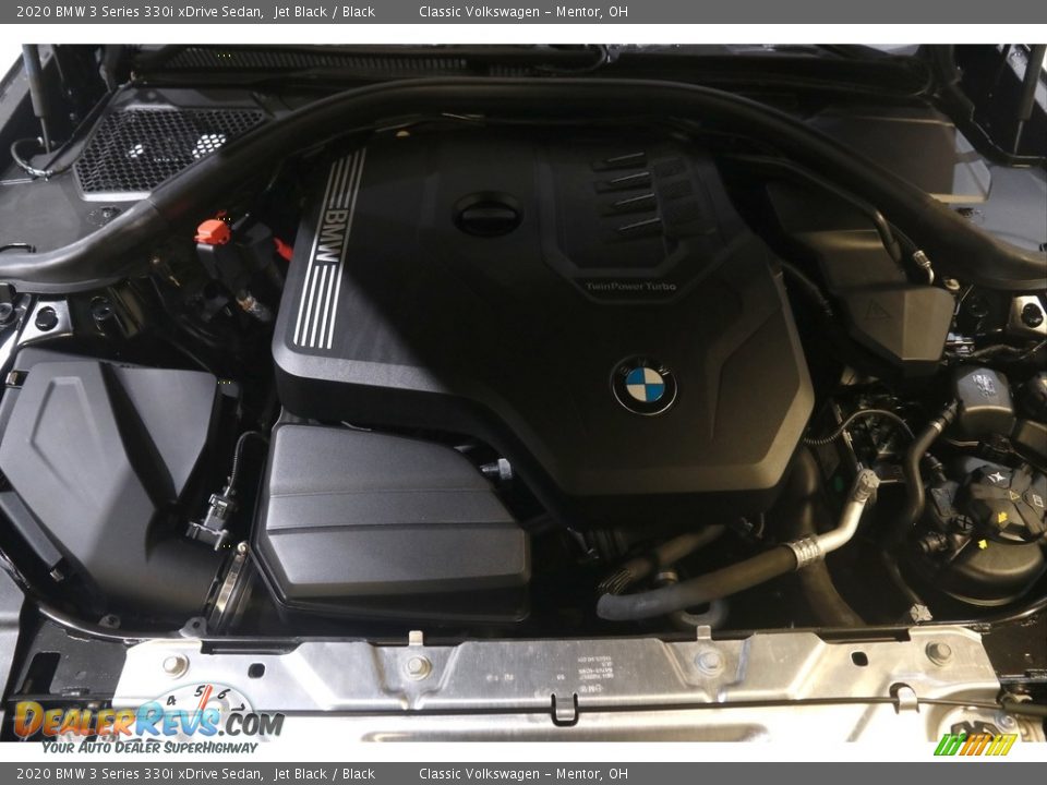 2020 BMW 3 Series 330i xDrive Sedan Jet Black / Black Photo #22