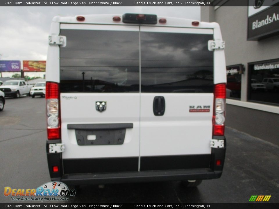 2020 Ram ProMaster 1500 Low Roof Cargo Van Bright White / Black Photo #22