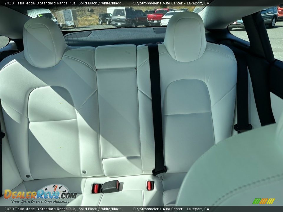 Rear Seat of 2020 Tesla Model 3 Standard Range Plus Photo #16