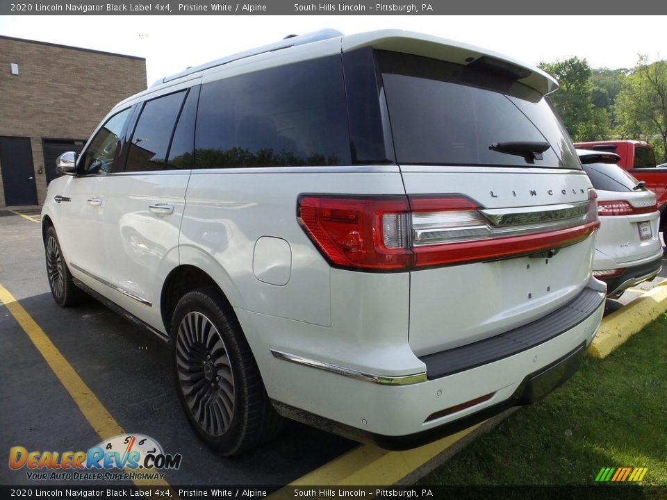 2020 Lincoln Navigator Black Label 4x4 Pristine White / Alpine Photo #2