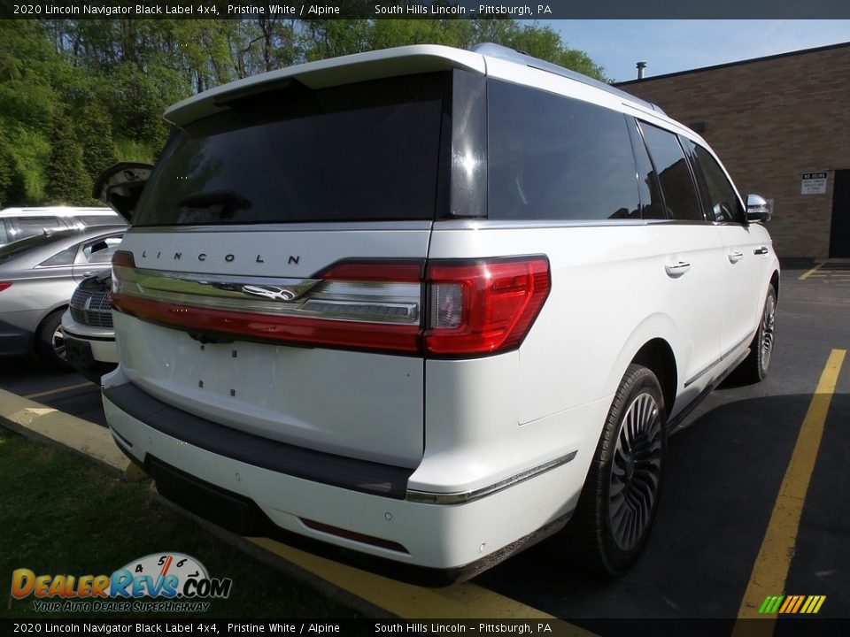 2020 Lincoln Navigator Black Label 4x4 Pristine White / Alpine Photo #4