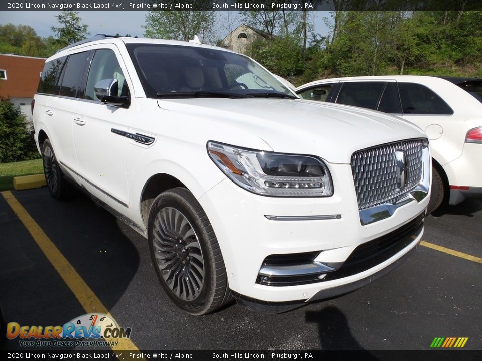 2020 Lincoln Navigator Black Label 4x4 Pristine White / Alpine Photo #5