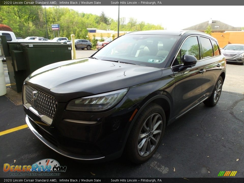 2020 Lincoln Corsair Standard AWD Infinite Black / Medium Slate Photo #1