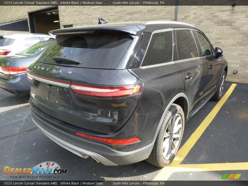 2020 Lincoln Corsair Standard AWD Infinite Black / Medium Slate Photo #3