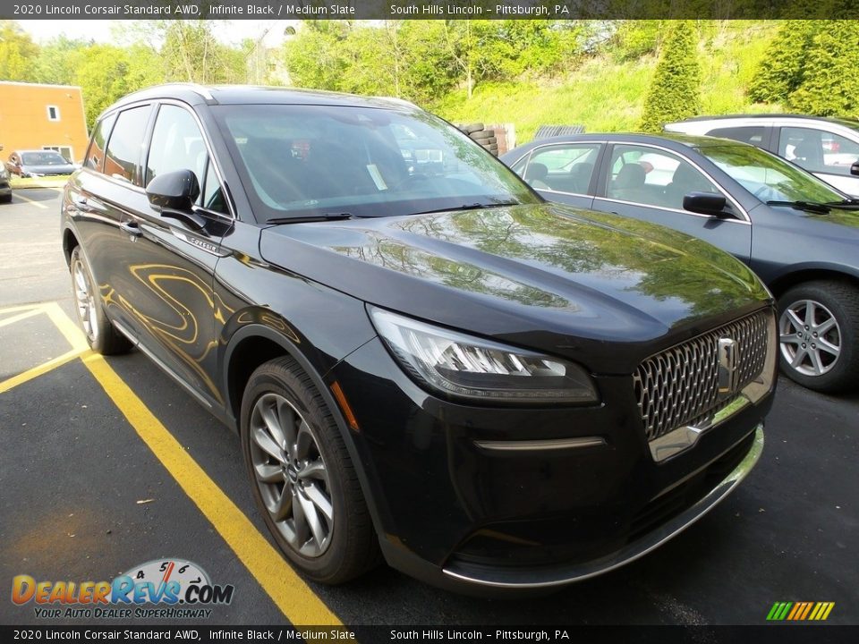 2020 Lincoln Corsair Standard AWD Infinite Black / Medium Slate Photo #4