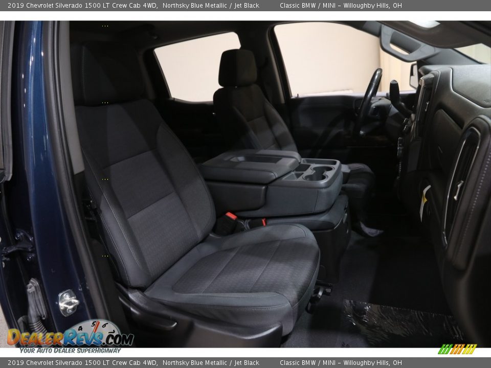 2019 Chevrolet Silverado 1500 LT Crew Cab 4WD Northsky Blue Metallic / Jet Black Photo #16