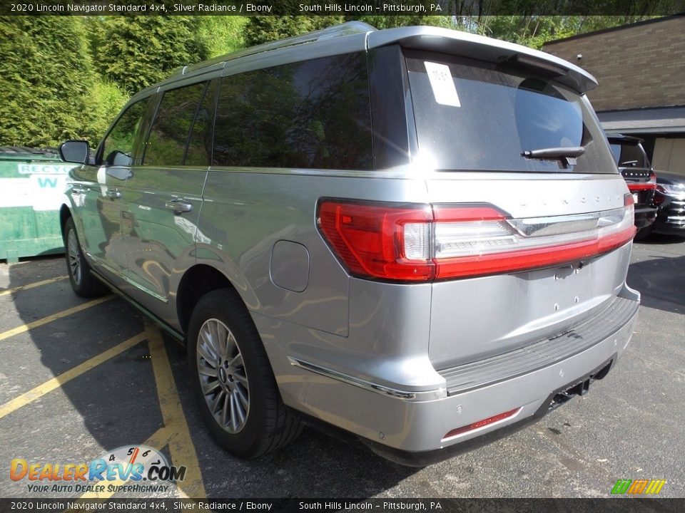 2020 Lincoln Navigator Standard 4x4 Silver Radiance / Ebony Photo #2