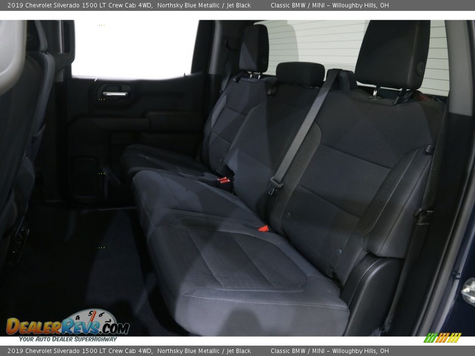2019 Chevrolet Silverado 1500 LT Crew Cab 4WD Northsky Blue Metallic / Jet Black Photo #18
