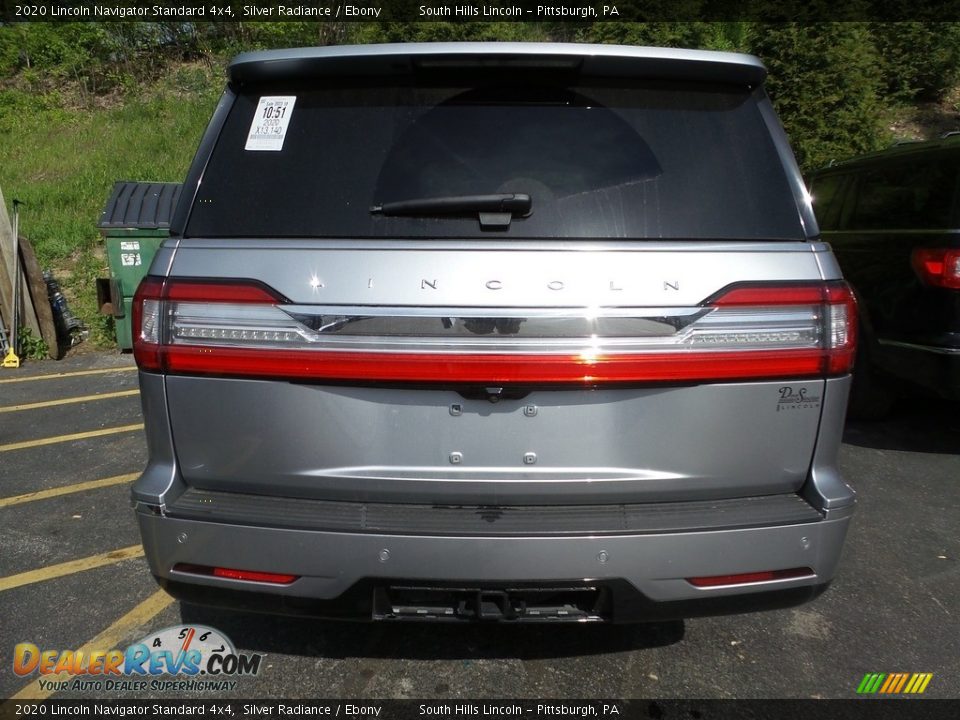 2020 Lincoln Navigator Standard 4x4 Silver Radiance / Ebony Photo #3