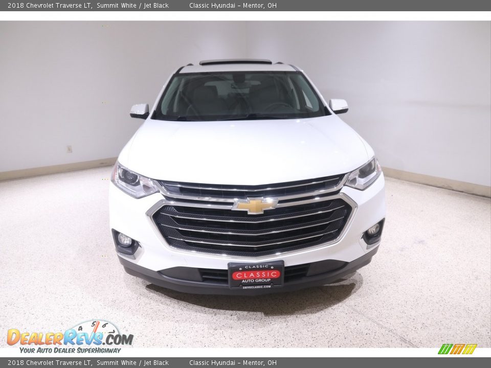 2018 Chevrolet Traverse LT Summit White / Jet Black Photo #2