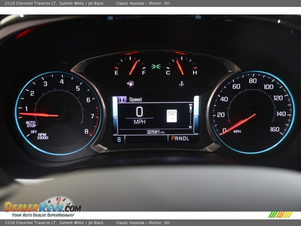 2018 Chevrolet Traverse LT Gauges Photo #8